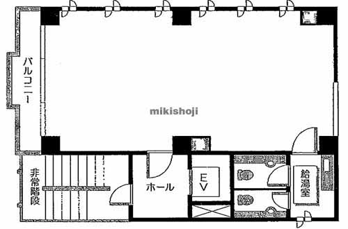 四谷高木ビル 平面1