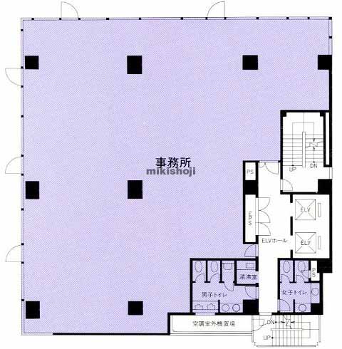 ウエノＵ－ＰＡＬビル 平面1