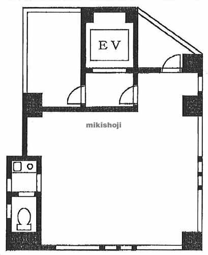 奥富ビル 平面1