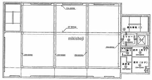 東中野ウノサワビル 平面1