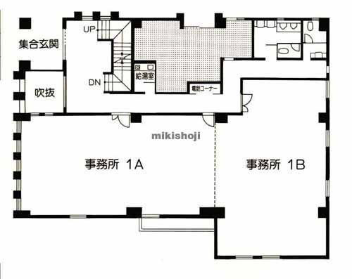 マヤ信濃町３番館 平面1