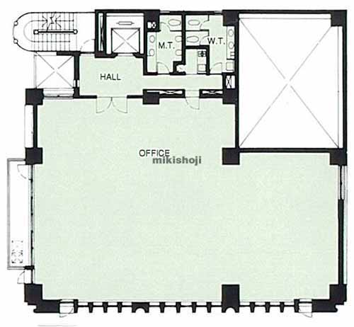 サニープレイス田町ビルディング 平面1