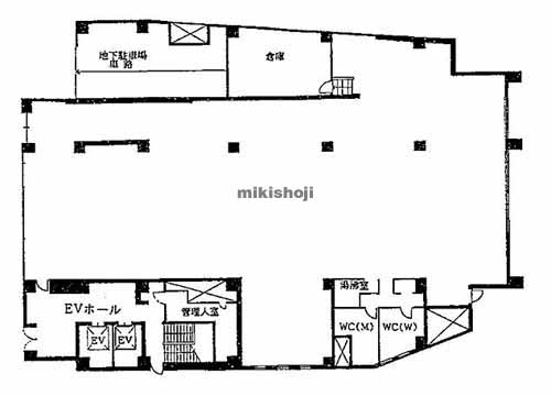 朝日生命新中野ビル 平面1