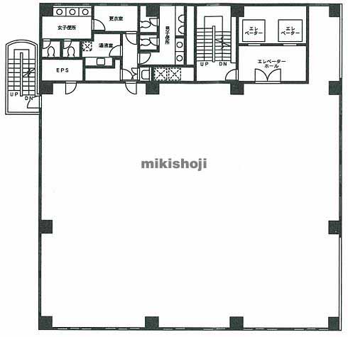 北海芝ビル 平面1