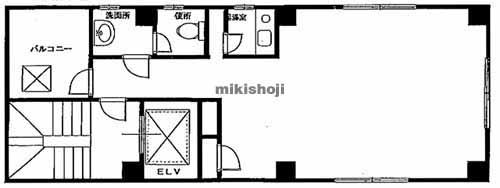森川ビル 平面1