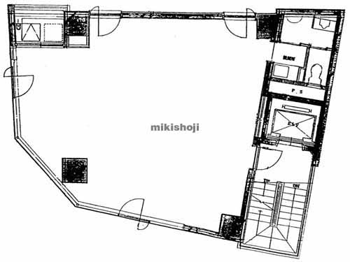 高野ビル 平面1