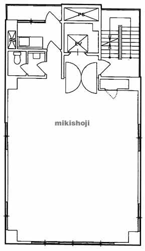 広尾枡儀アネックスビル 平面1