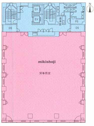 商工中金深川ビル 平面1