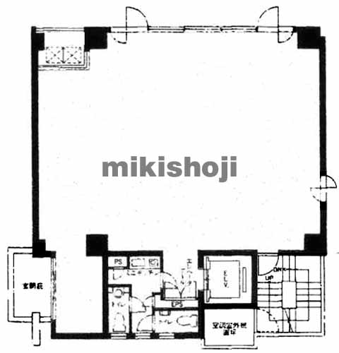 紀文第二ビル 平面1