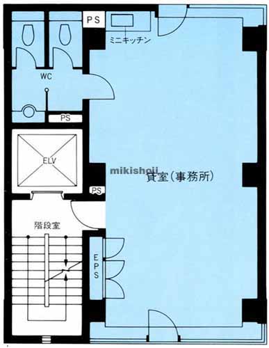新室町ビル 平面1