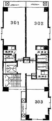 仁成堂ビル 平面1
