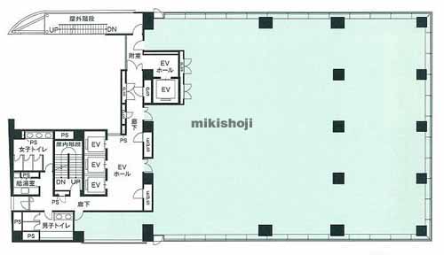 Ｄａｉｗａ西新橋ビル 平面1