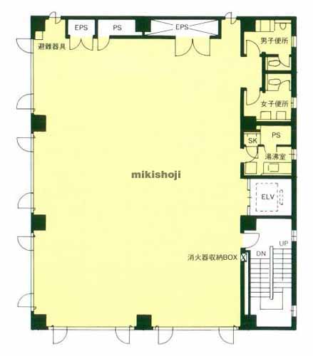 雄邦ビル 平面1