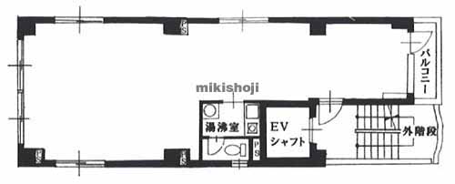 ＴｏｔｓｕーＳｈｉｍｂａｓｈｉ ＢＬＤ．Ⅱ 平面1