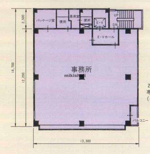 斎藤ビル 平面1