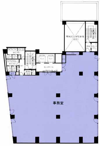 日本橋浜町パークビル 平面1