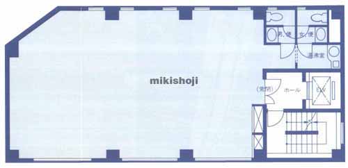 目黒オー・ケービル 平面1