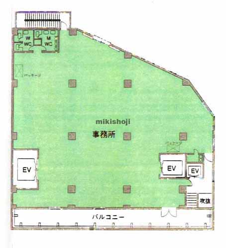 イマス箱崎ビル 平面1