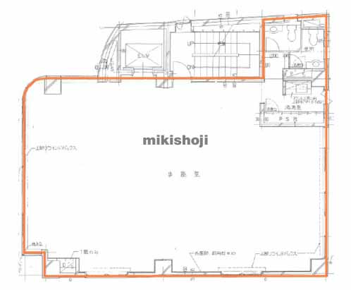 赤坂ロイヤルビルアネックス 平面1
