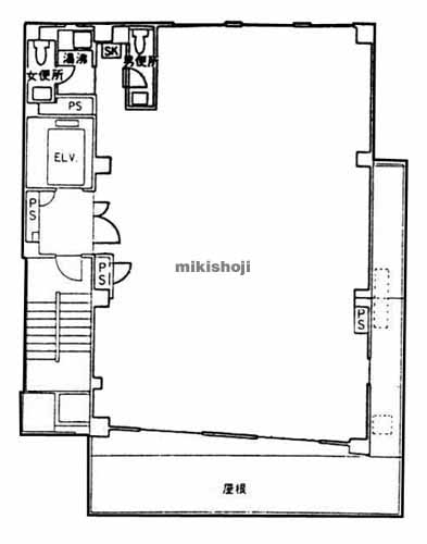 品川偕成ビル 平面1
