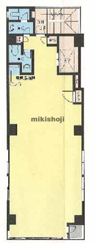 国土西池ビル 平面1