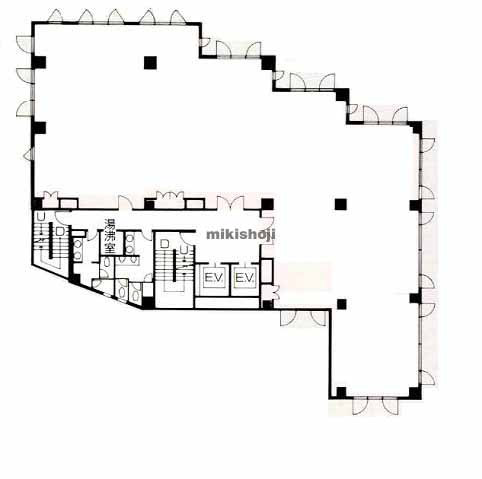 高田馬場看山ビル 平面1