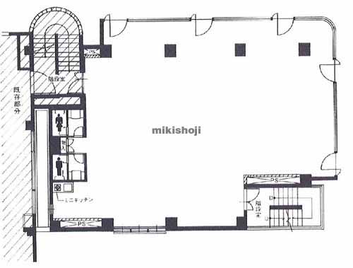 スクエア初台第２ビル 平面1