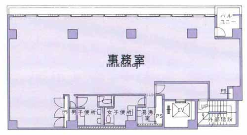 池袋ツルミビル 平面1