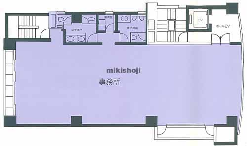 西巣鴨・巣鴨・駒込の東宝駒込ビル 平面1