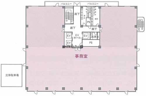 板橋本町ビル 平面1