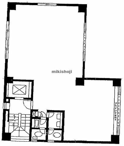 加瀬ビル１２２ 平面1