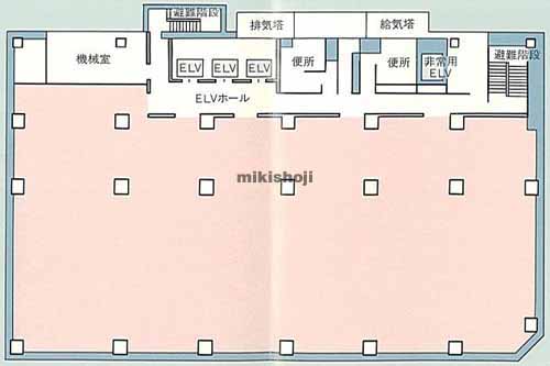 東京西池袋ビルディング 平面1