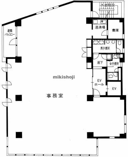 ３２山京ビル 平面1