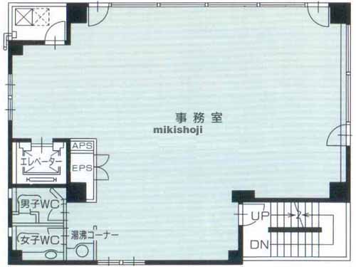 風雲堂別館ビル 平面1