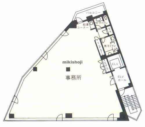 松尾ビル 平面1