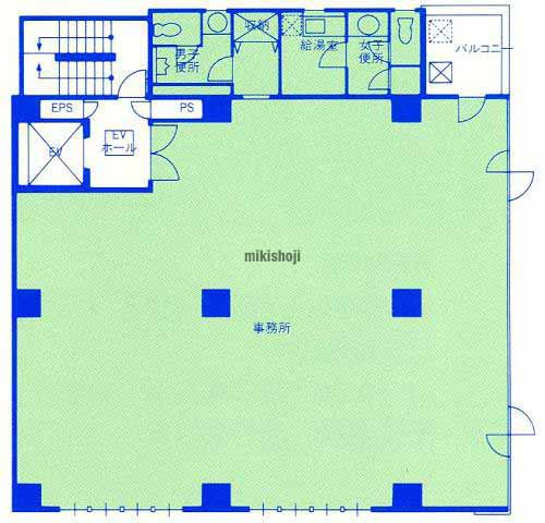 冠第２ビル 平面1