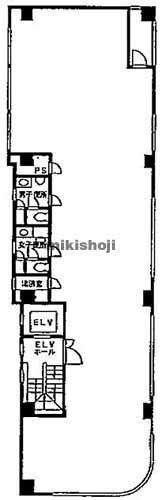 神田ノーザンビル 平面1
