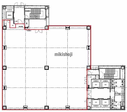 渋谷金王タワー 平面1