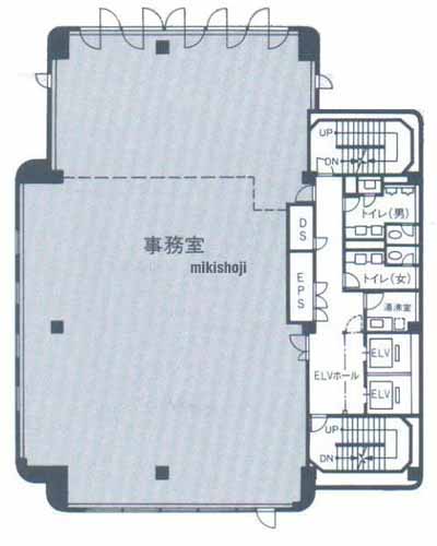 サンタワーズＢ棟 平面1