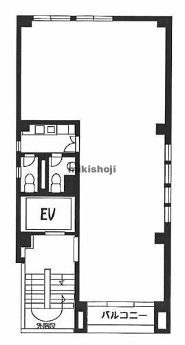 エイム人形町ビル 平面1