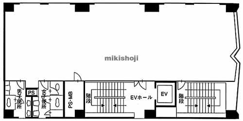 西池袋第一生命ビルディング 平面1