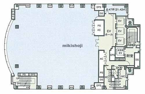 ヒューリック小舟町ビル 平面1