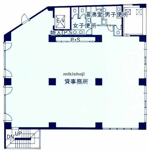 白山一丁目ビル 平面1