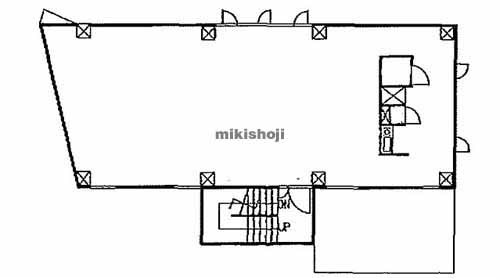 青山グラフティビル 平面1
