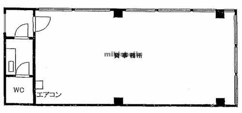 穂月ビル 平面1