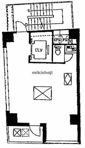 うねめビル 平面1
