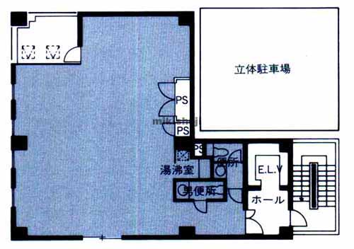 グロービック新御徒町 平面1