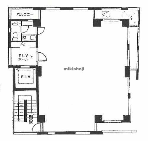 ワークスナカノビル 平面1