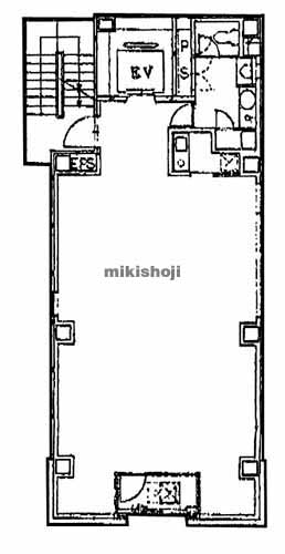 ぶらんしぇビル 平面1