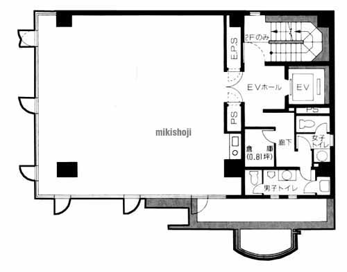 リードシー恵比寿ビル 平面1